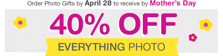 40% Off Everything Photo From Walgreens!